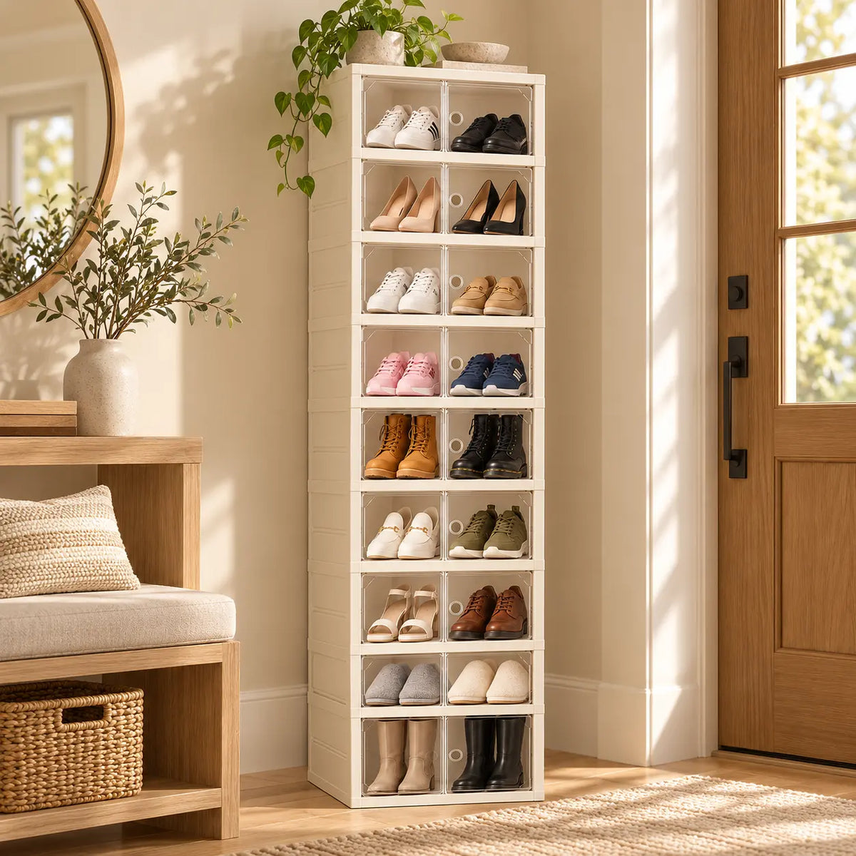 Sloane Foldable Shoe Cabinet