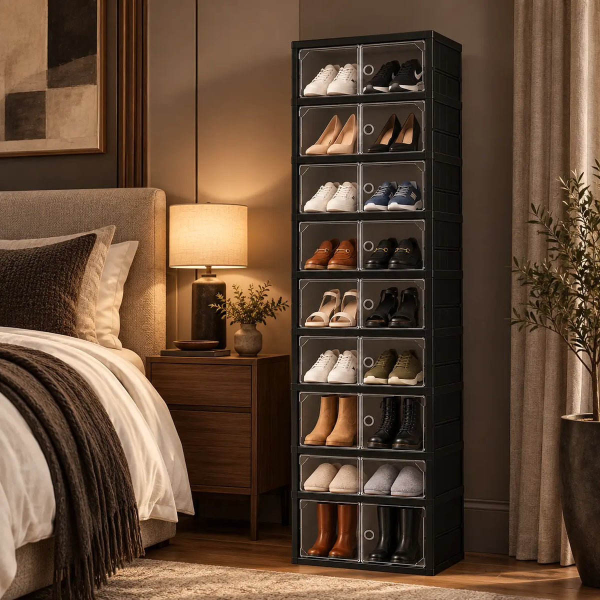 Sloane Foldable Shoe Cabinet