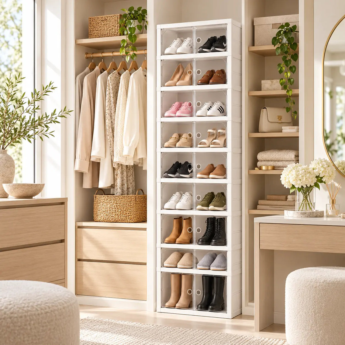 Sloane Foldable Shoe Cabinet