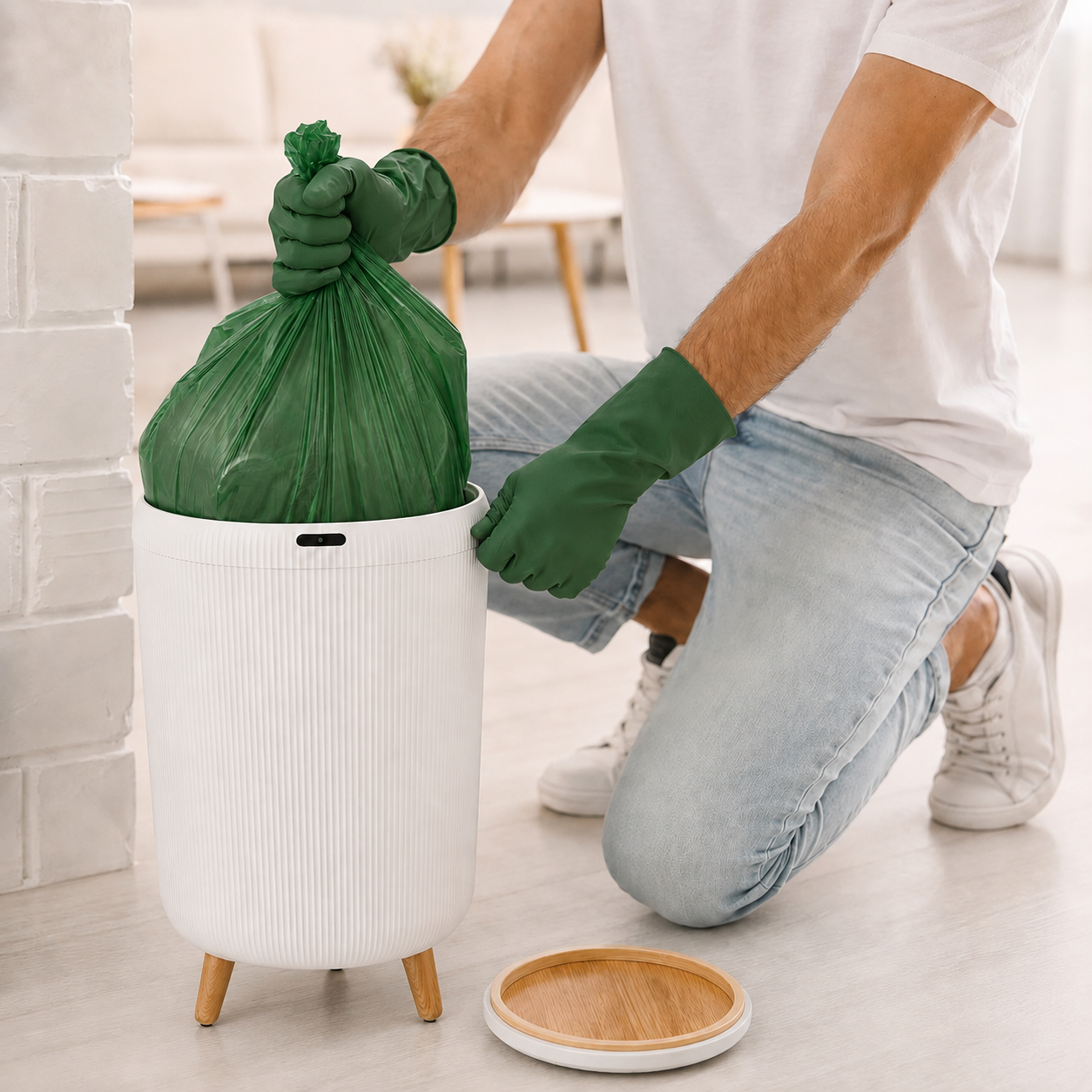 Biodegradable Trash Bags (100 Bags)