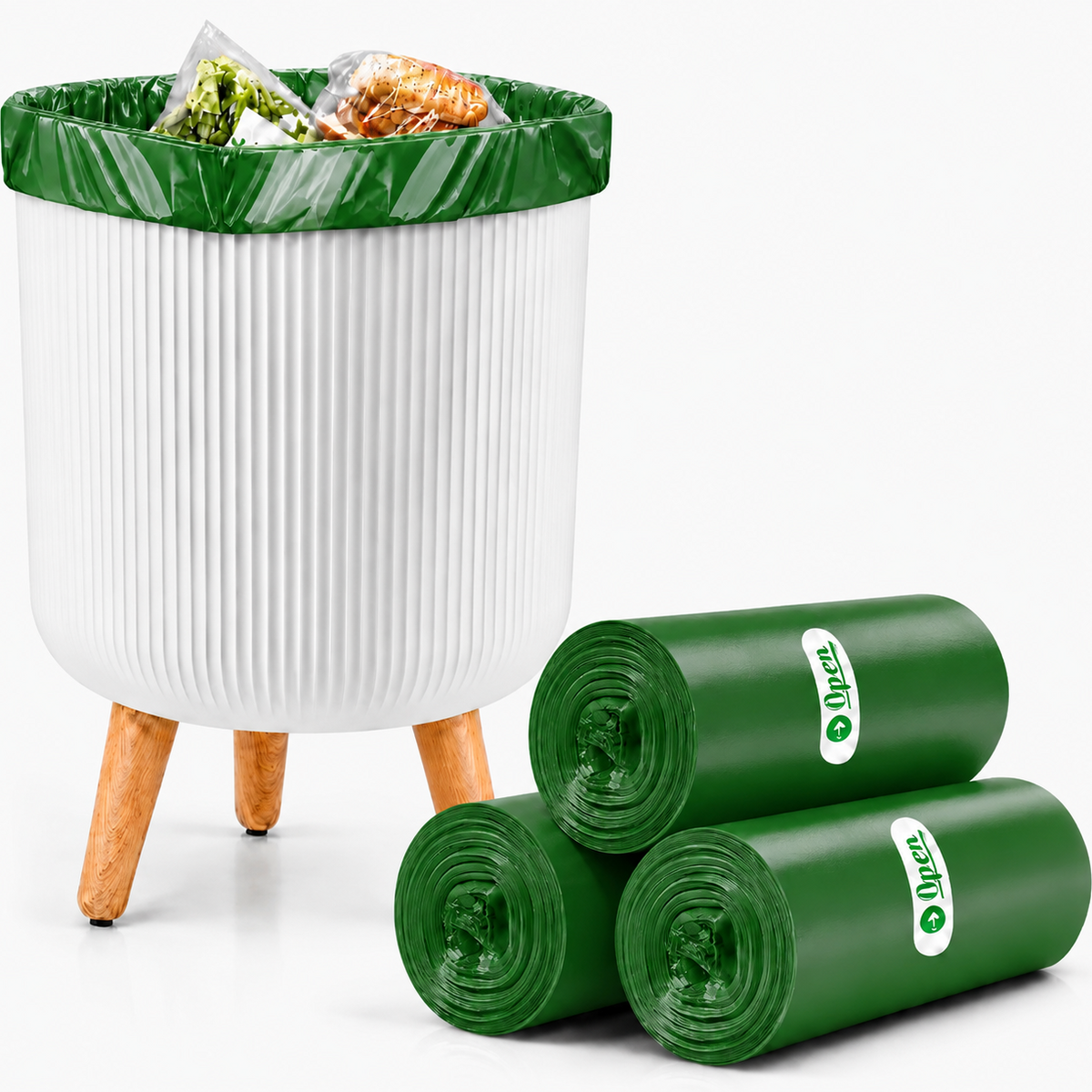 Biodegradable Trash Bags (100 Bags)