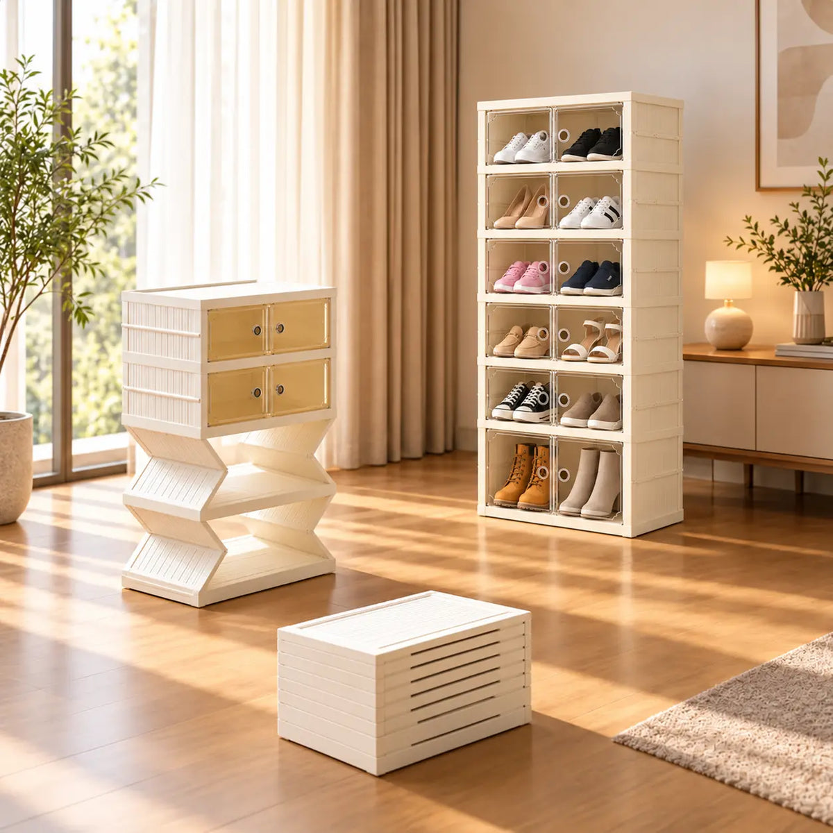 Sloane Foldable Shoe Cabinet