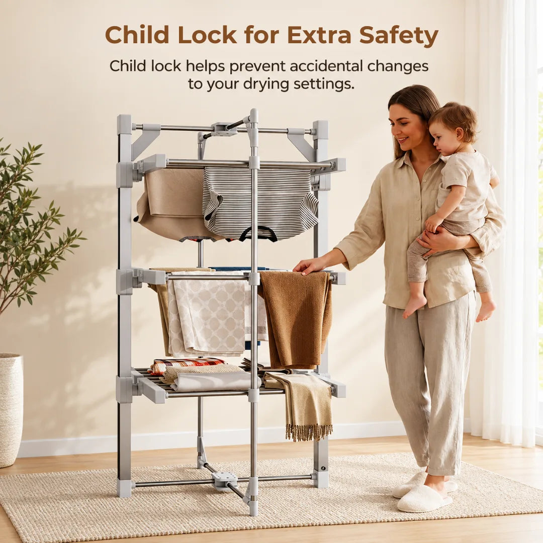 Rose Heated Drying Rack