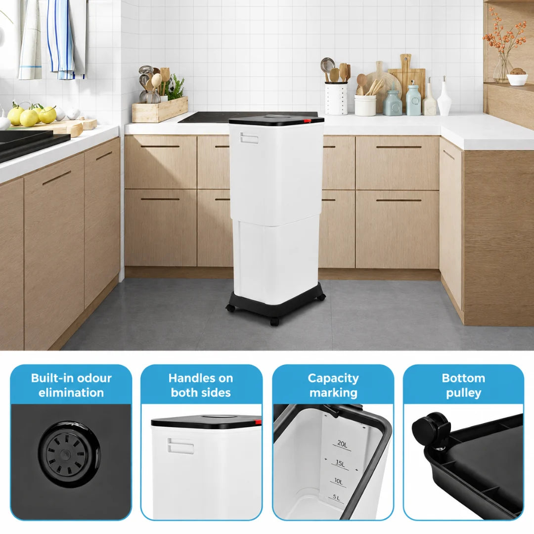 Nora Expandable Trash Bin