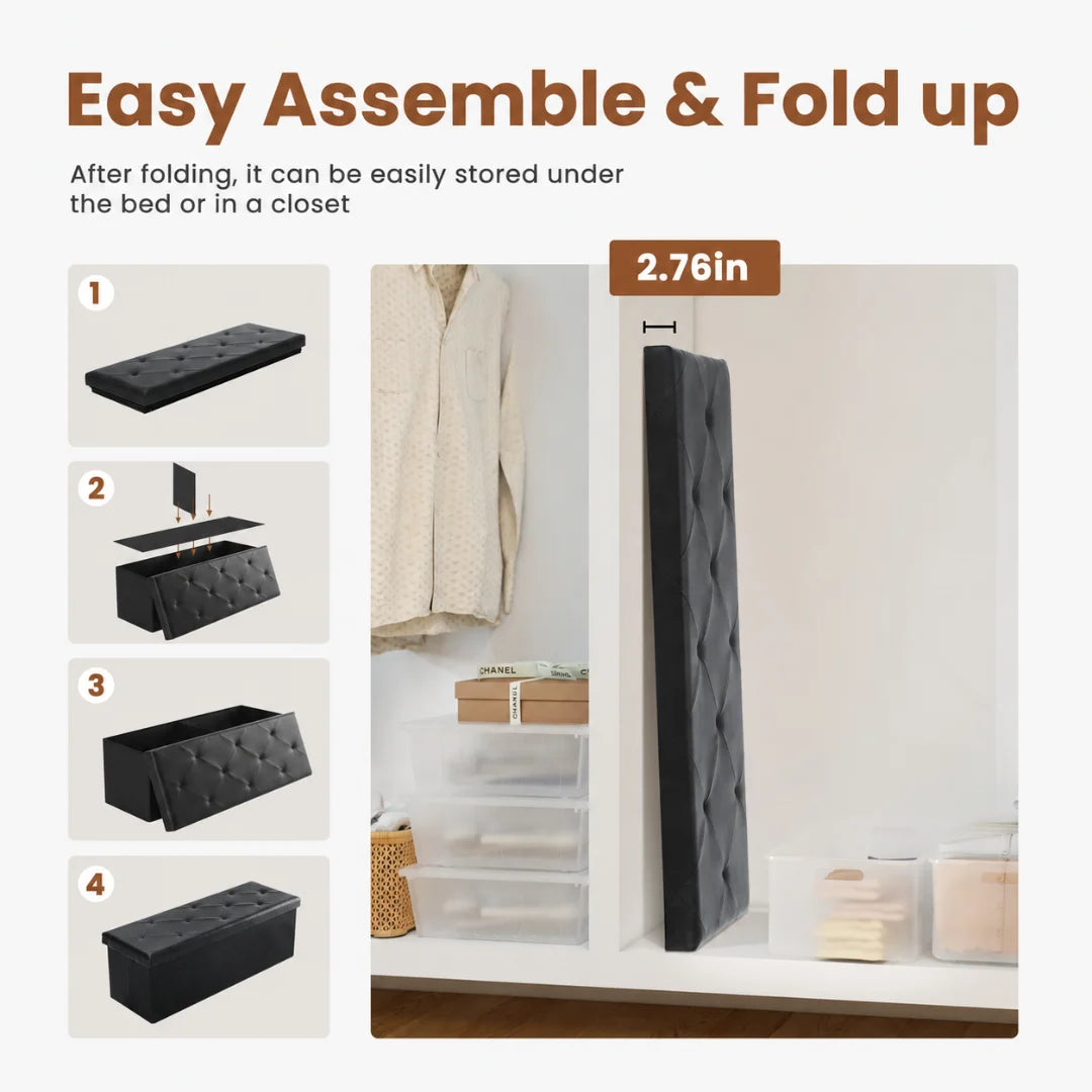 Juliette Storage Ottoman