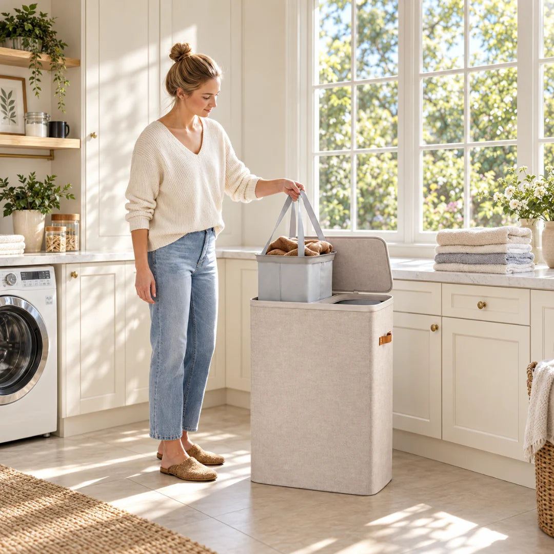 Chloe Laundry Hamper