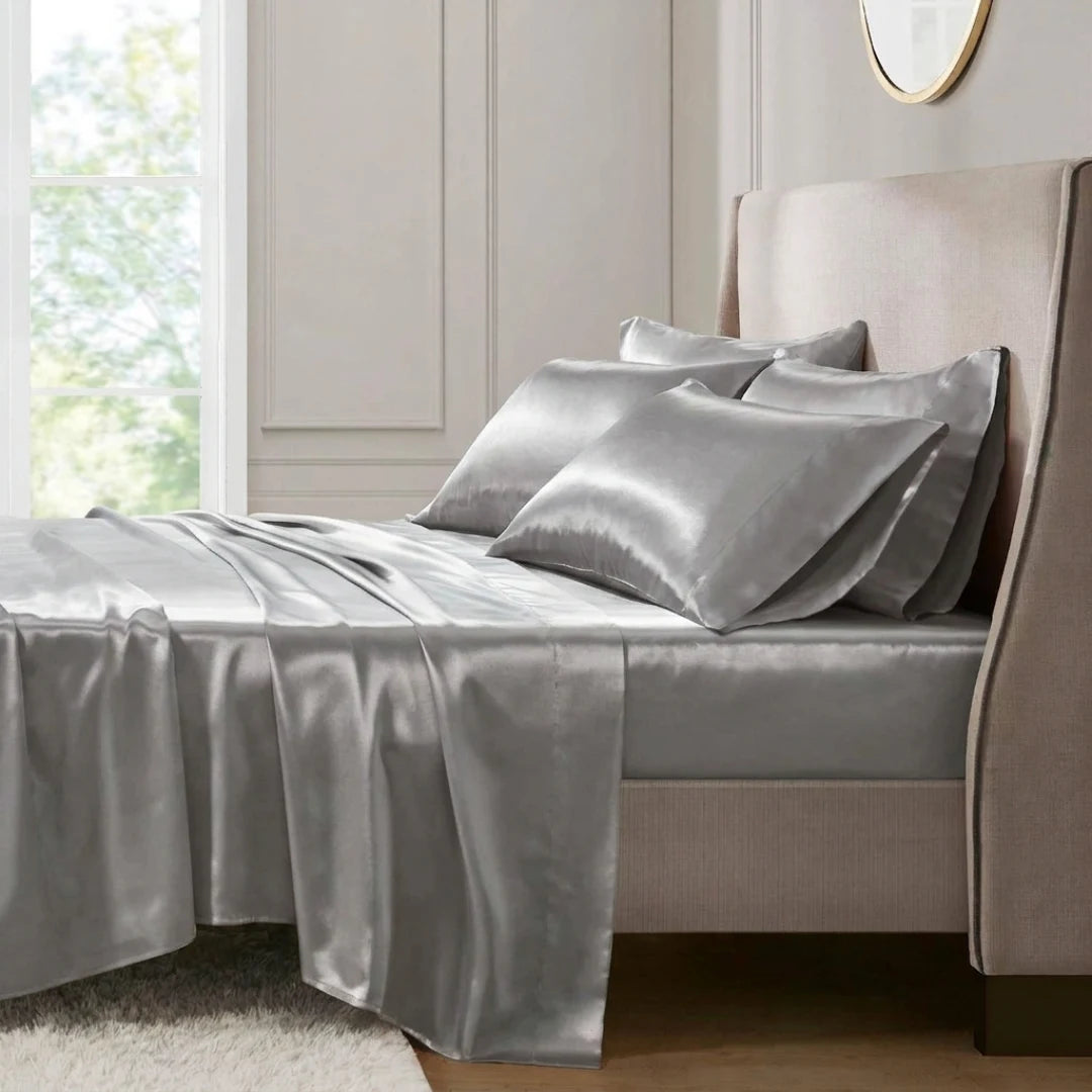 Amelie Satin Sheet Set
