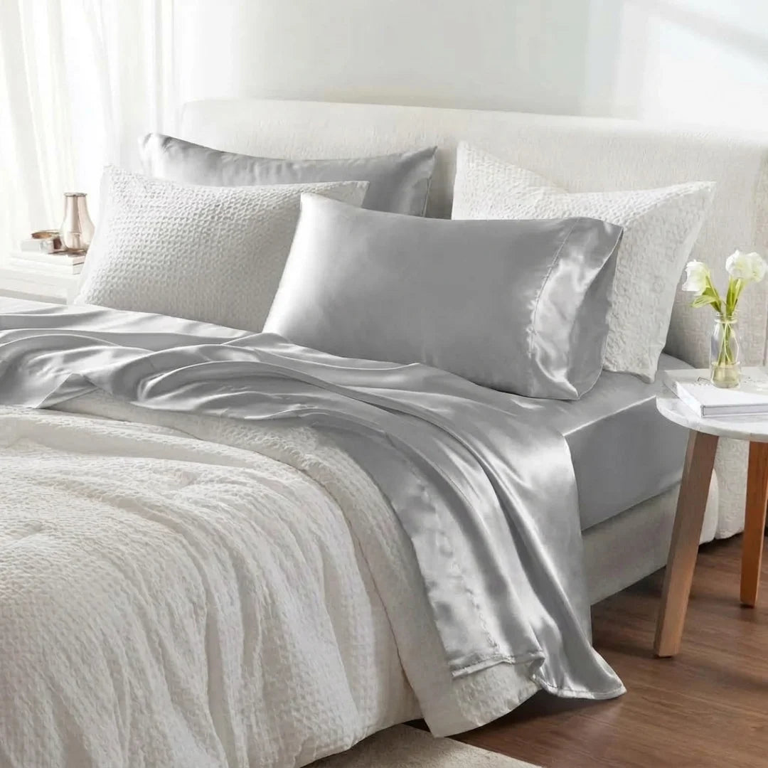 Amelie Satin Sheet Set